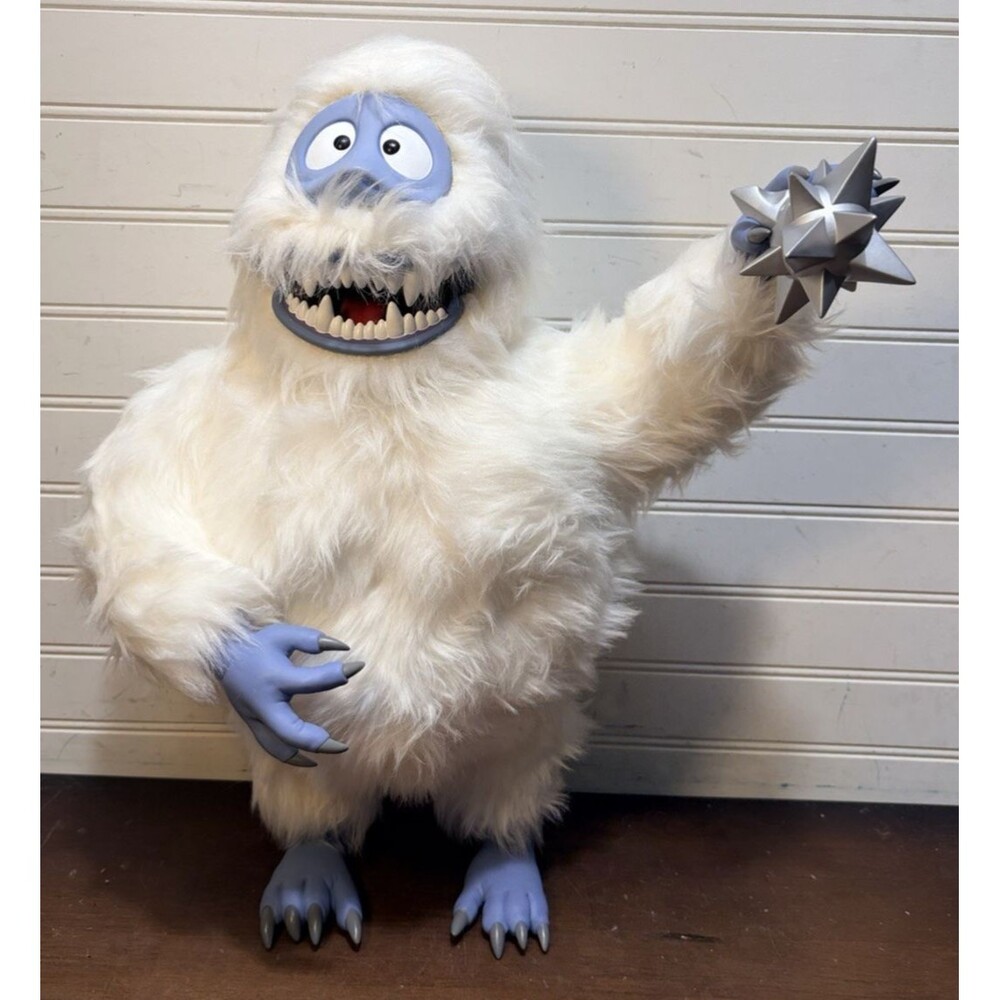Playing Mantis 17” ABOMINABLE SNOW MONSTER Figure Rudolph 2001 W/ Star *No Sound